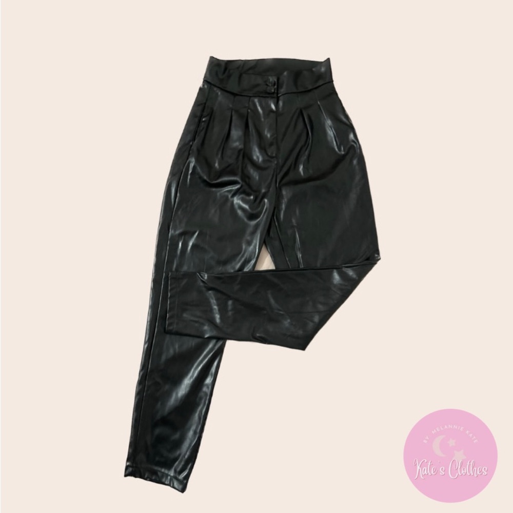 Tall Leather Pants COMPLETELY NEW
